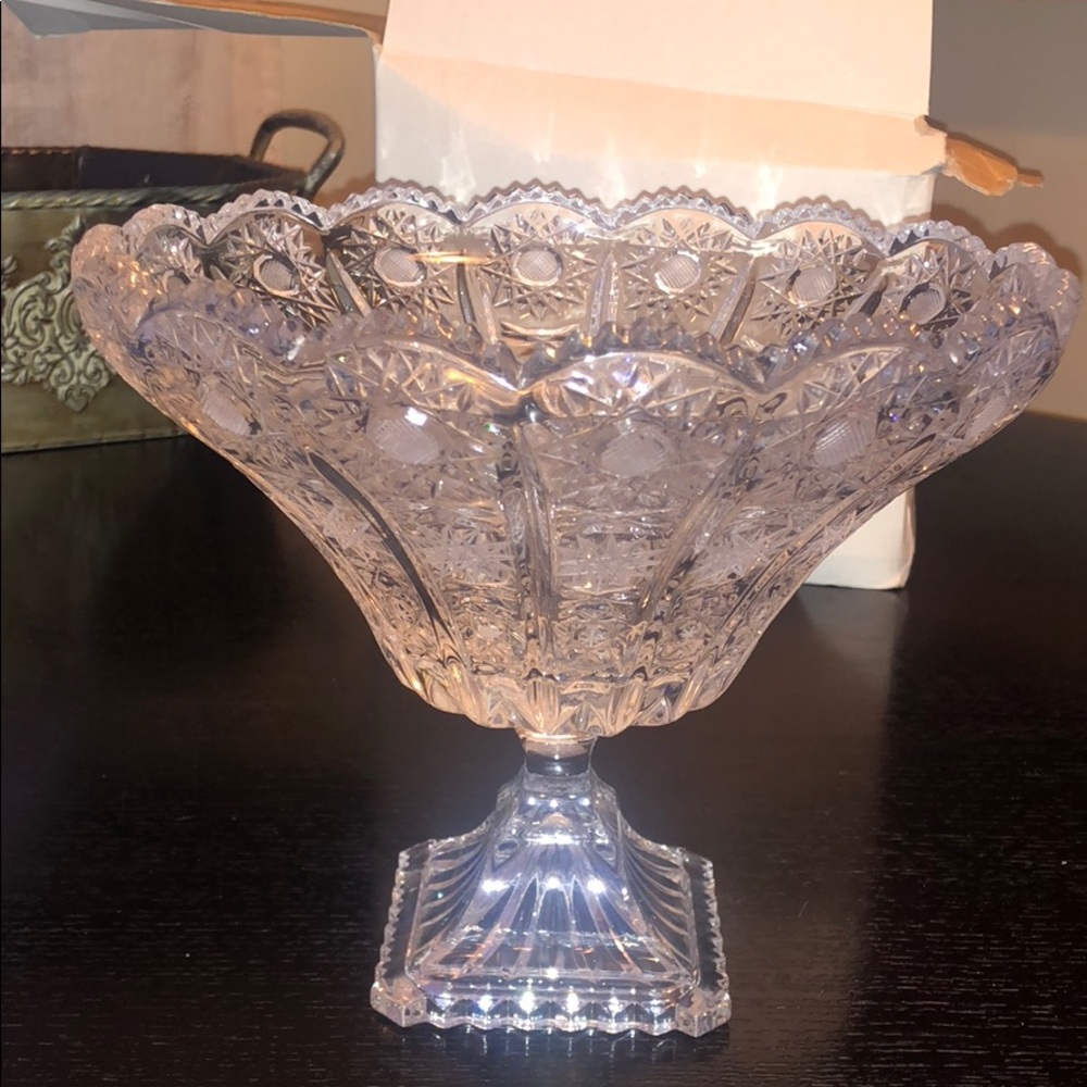Bohemian Crystal Vase